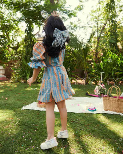 Bubbles Tie & Dye Cotton Dress