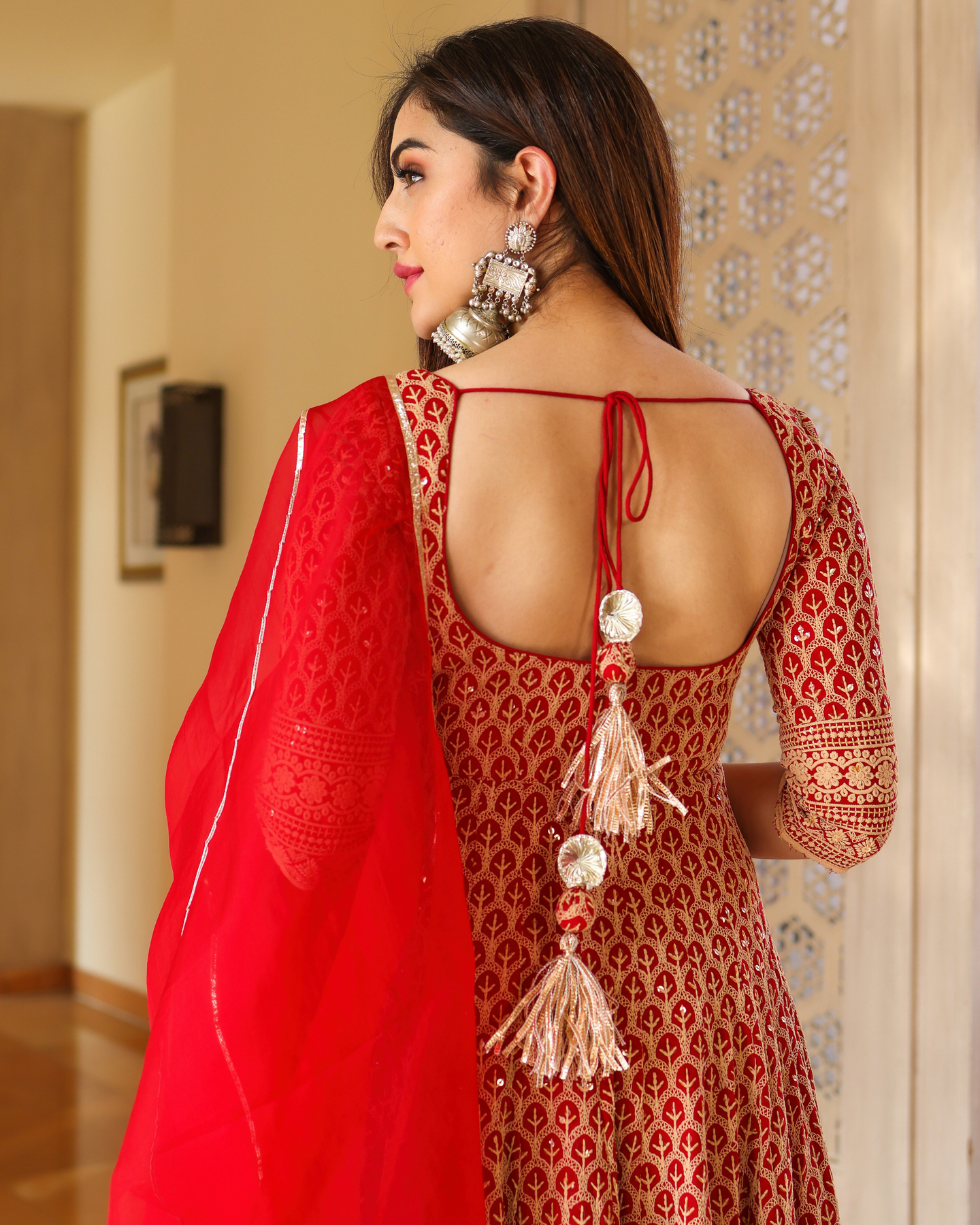 Backless 2025 frock suit