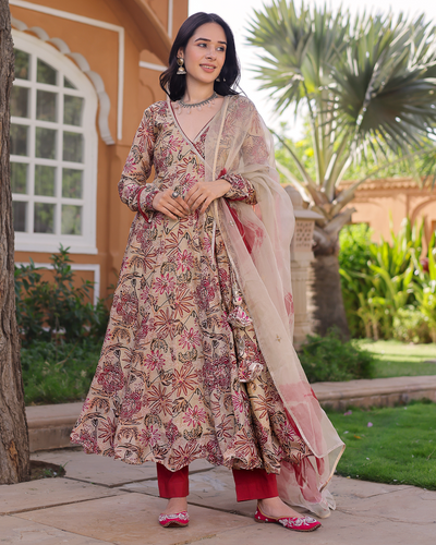 Revati Chanderi Suit Set