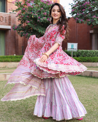 Sharara churidar discount
