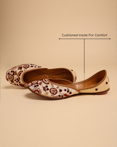 Cinnamon Tunes Handcrafted Jutti