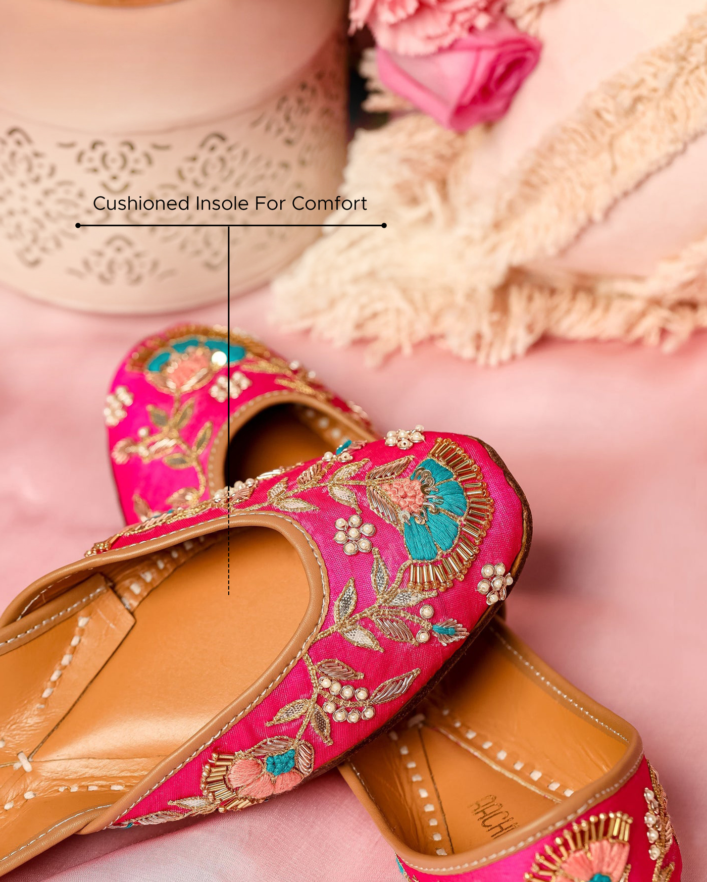 Persian Black Handcrafted Jutti