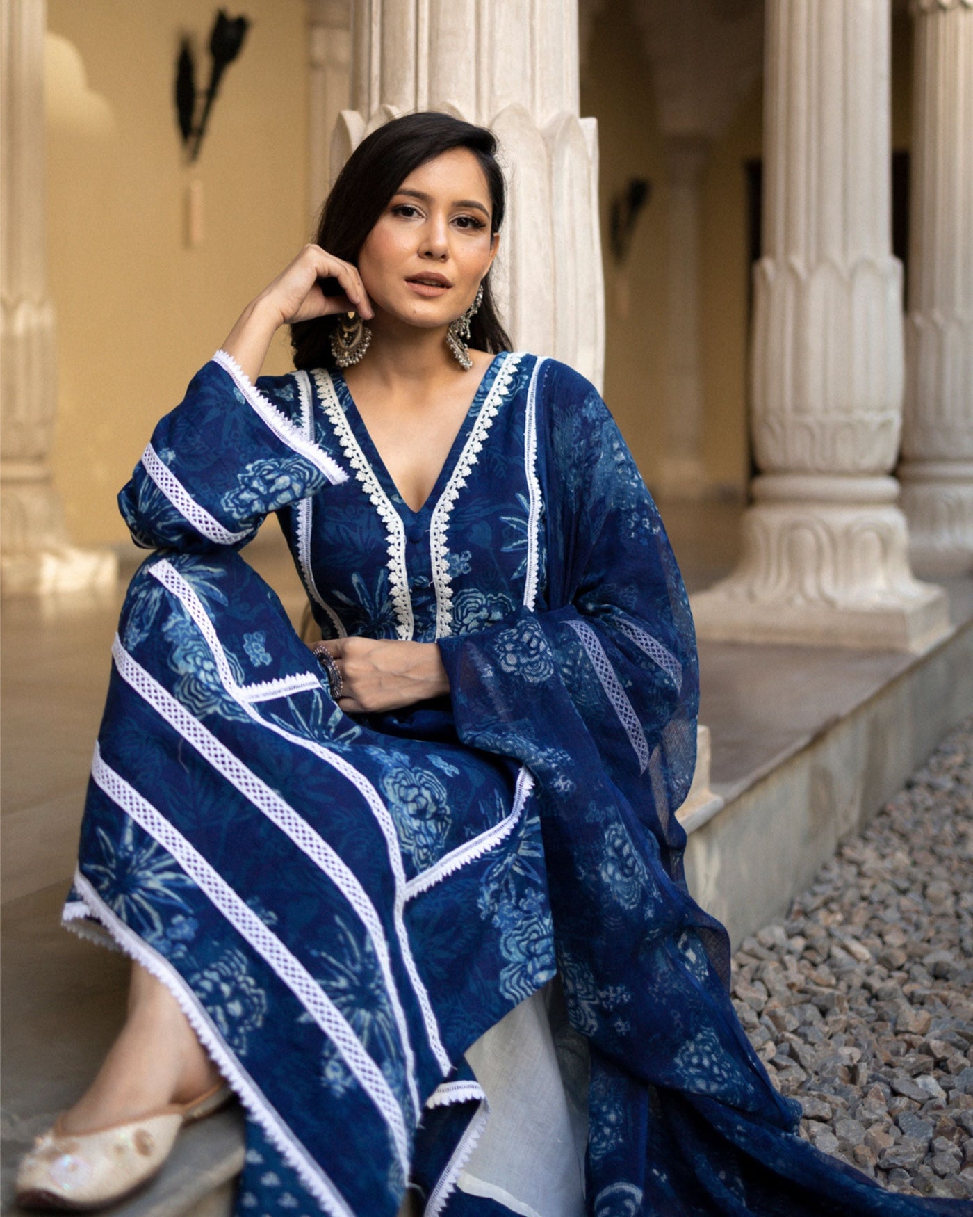 Buy Rithwik Handblock Suit Set online in India at Best Price | Aachho ...