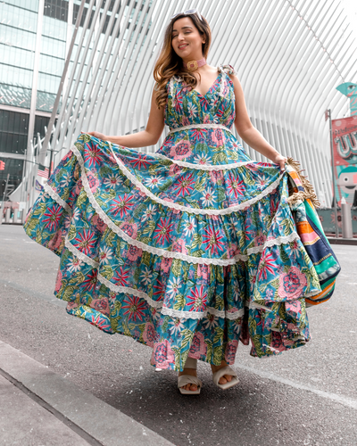 Layered frock design best sale