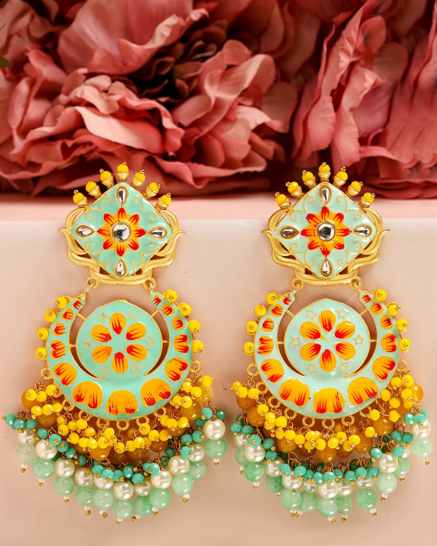 Soothing Sea Handcrafted Earrings