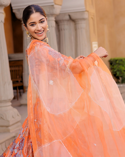 Nayan Chanderi Lehenga Set