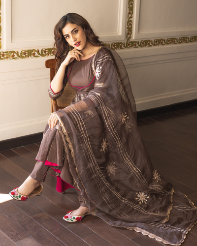 Cotton gota 2025 patti suit