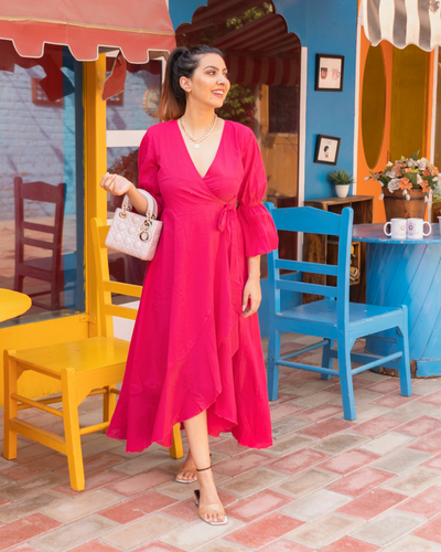 Pink Sanguine Cotton Dress