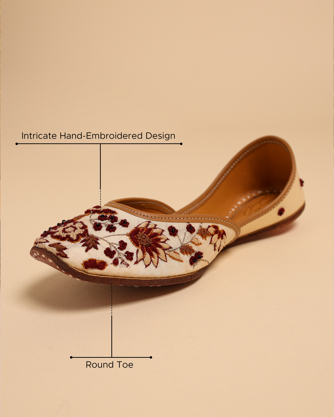 Cinnamon Tunes Handcrafted Jutti