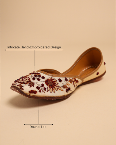 Cinnamon Tunes Handcrafted Jutti