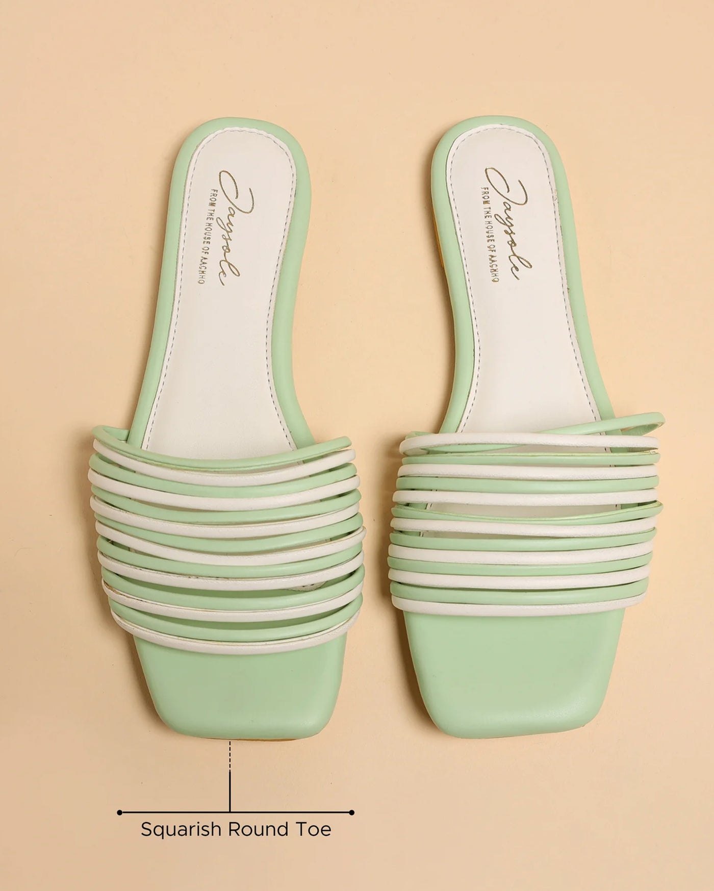 Bud Green Strips Flats