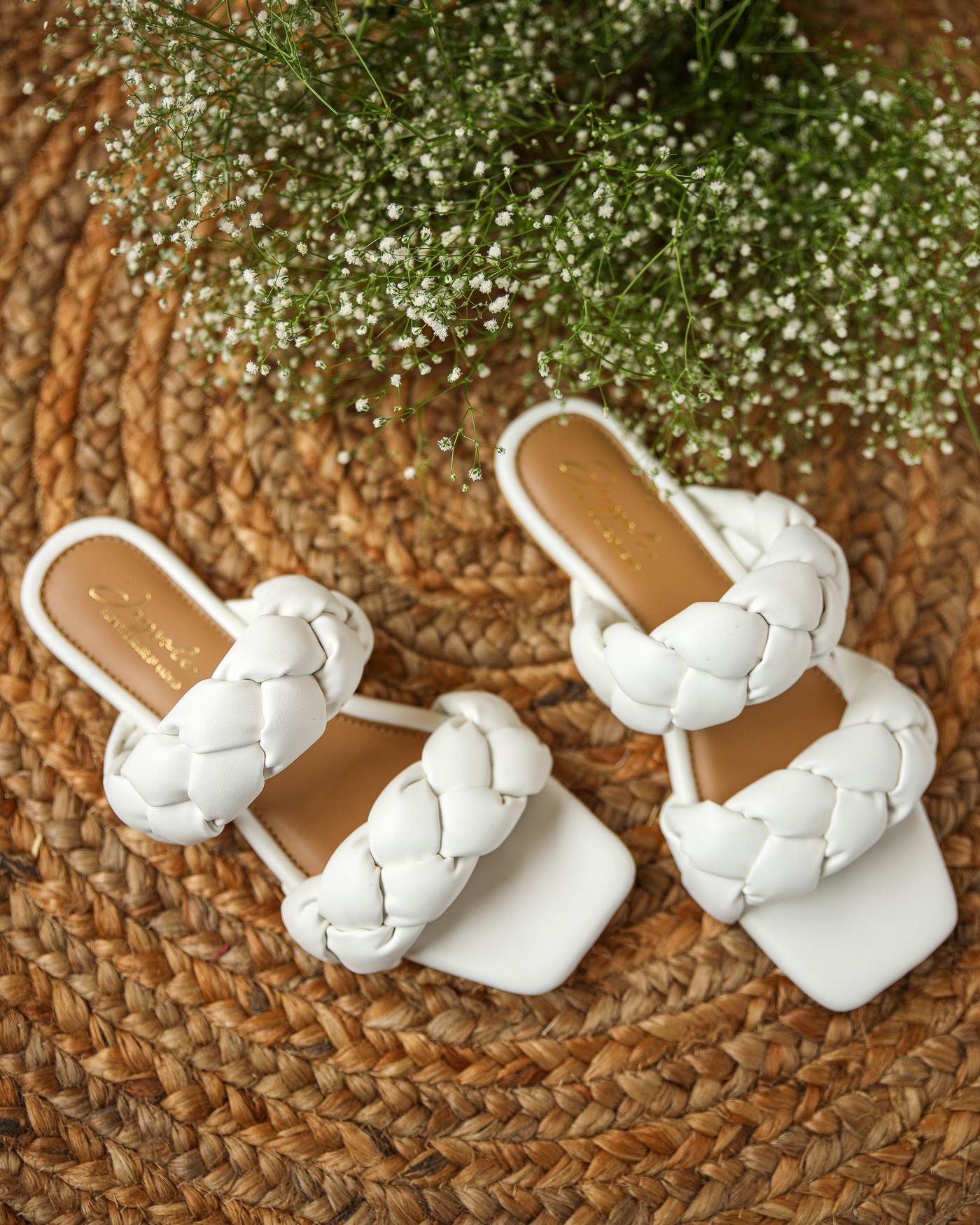 Sugar Swizzle Braided Flats