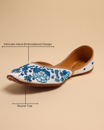 Blue Marlin Handcrafted Jutti