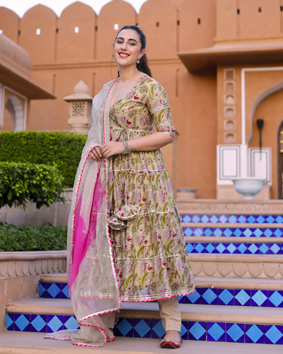 Tanima Chanderi Suit Set