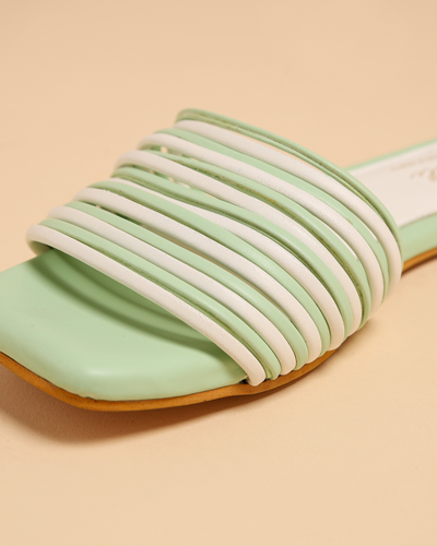 Bud Green Strips Flats