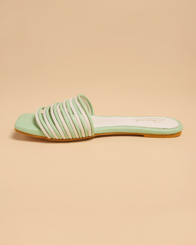 Bud Green Strips Flats