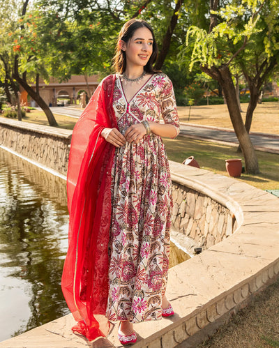 Mahua Cotton Suit Set