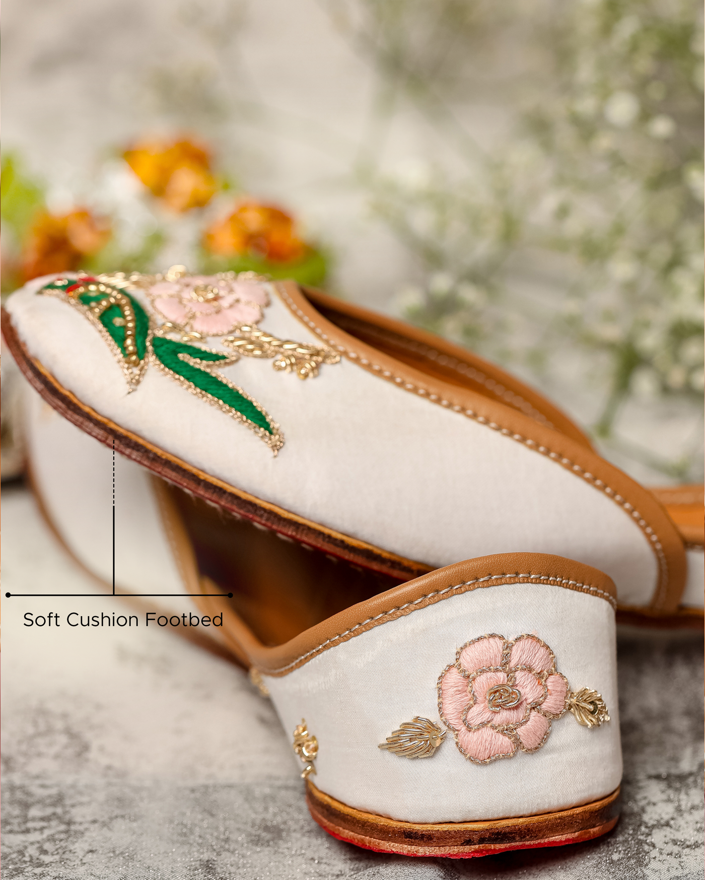 Chilli Pepper Handcrafted Jutti