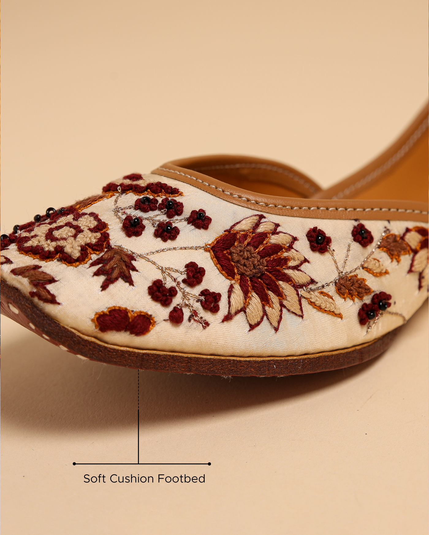 Cinnamon Tunes Handcrafted Jutti