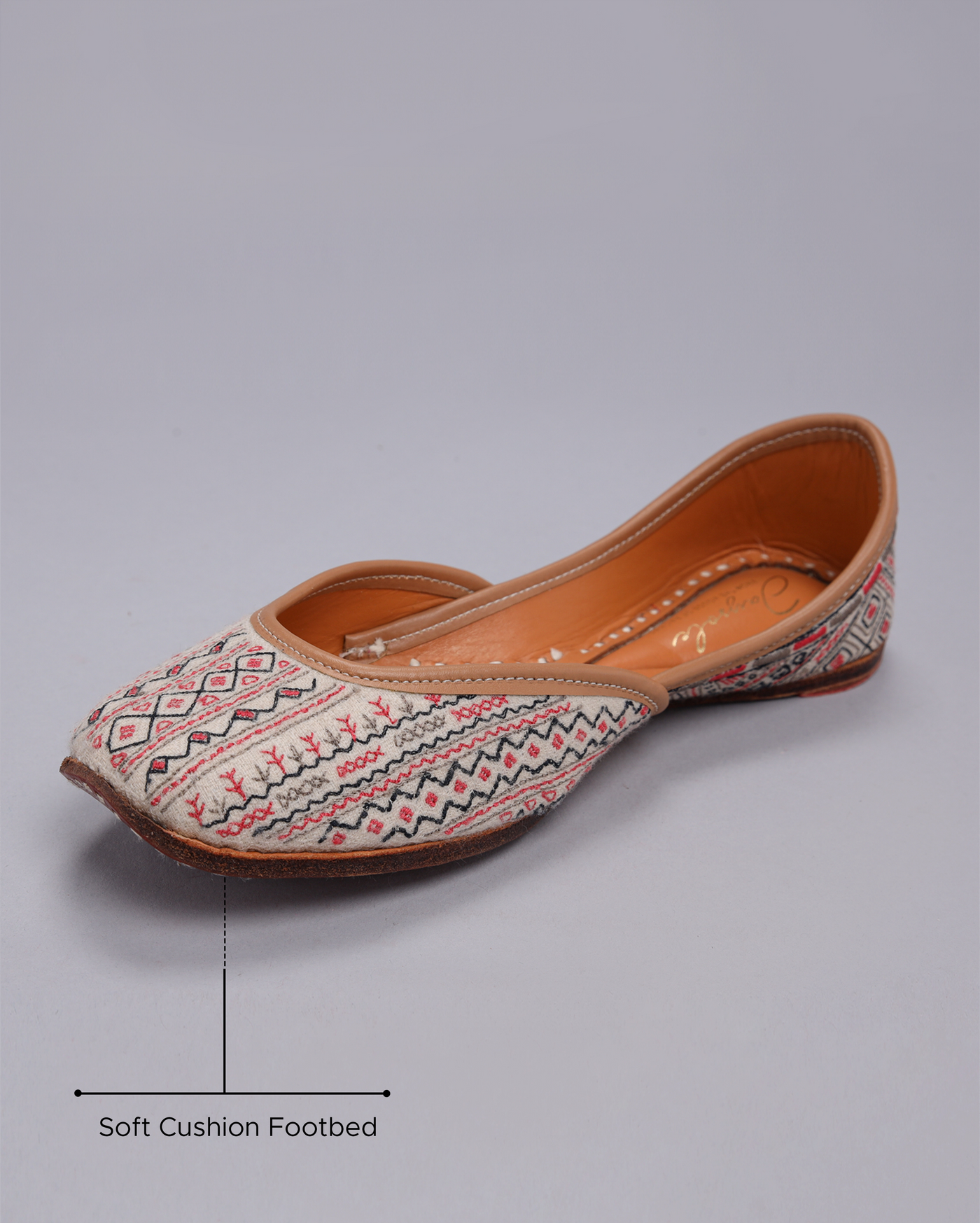 Color Cord Handcrafted Jutti