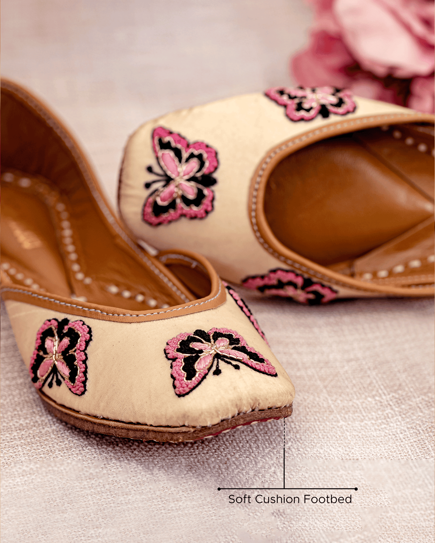 Creambell Handcrafted Jutti