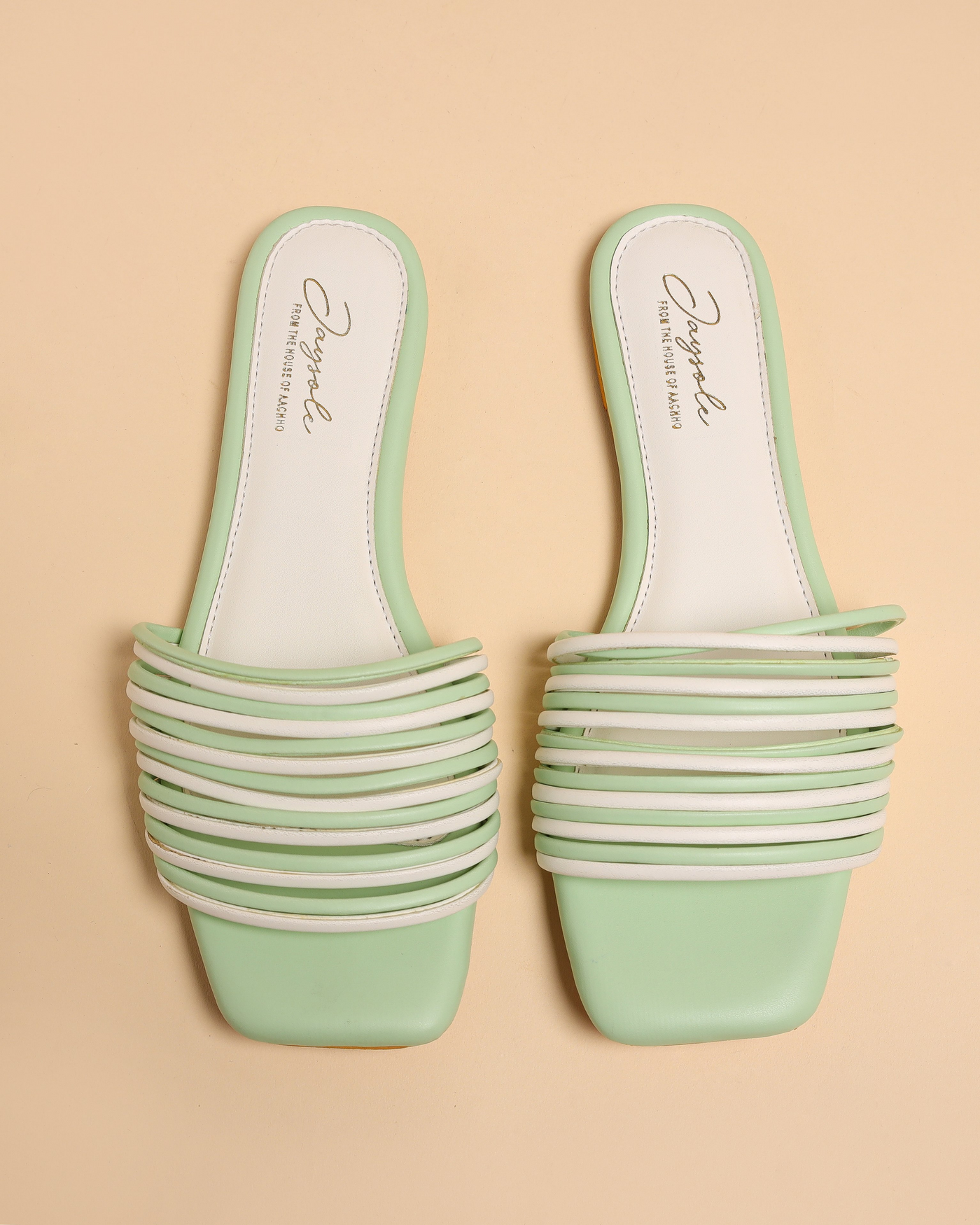 Bud Green Strips Flats