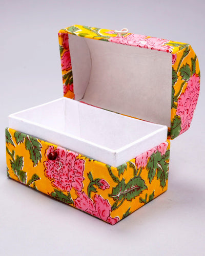 Golden Spice Treasure Chest Jewellery Box