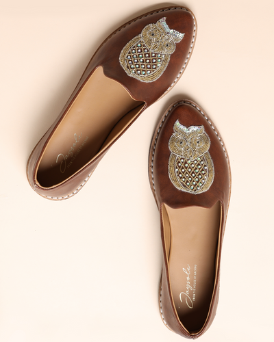 Misty Jade Handcrafted Loafers