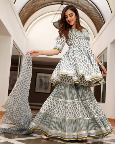 Buy Sharara Suits Online in USA for Elegant Traditional Style