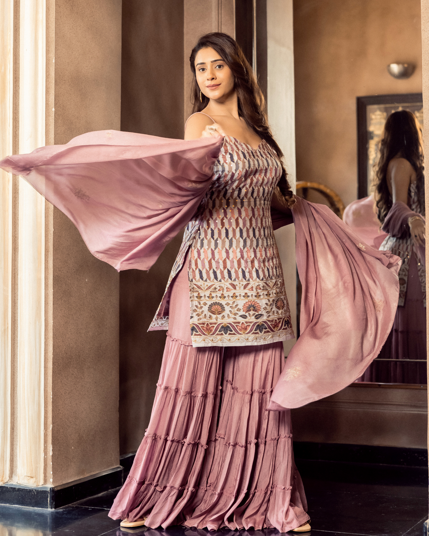 Maryam Georgette Sharara Set