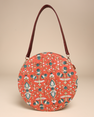 Sienna Cotton Blockprinted Sling Bag