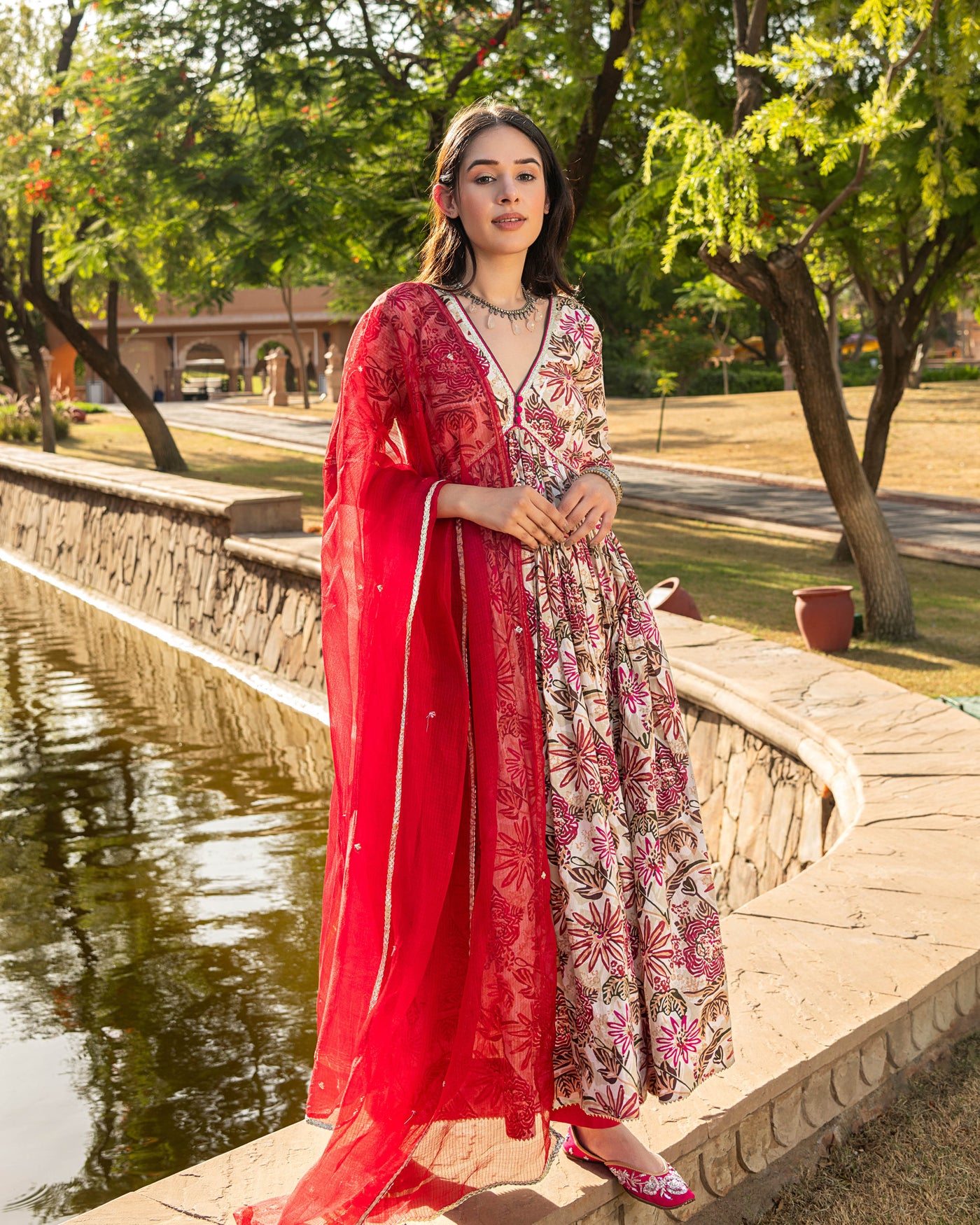 Mahua Cotton Suit Set