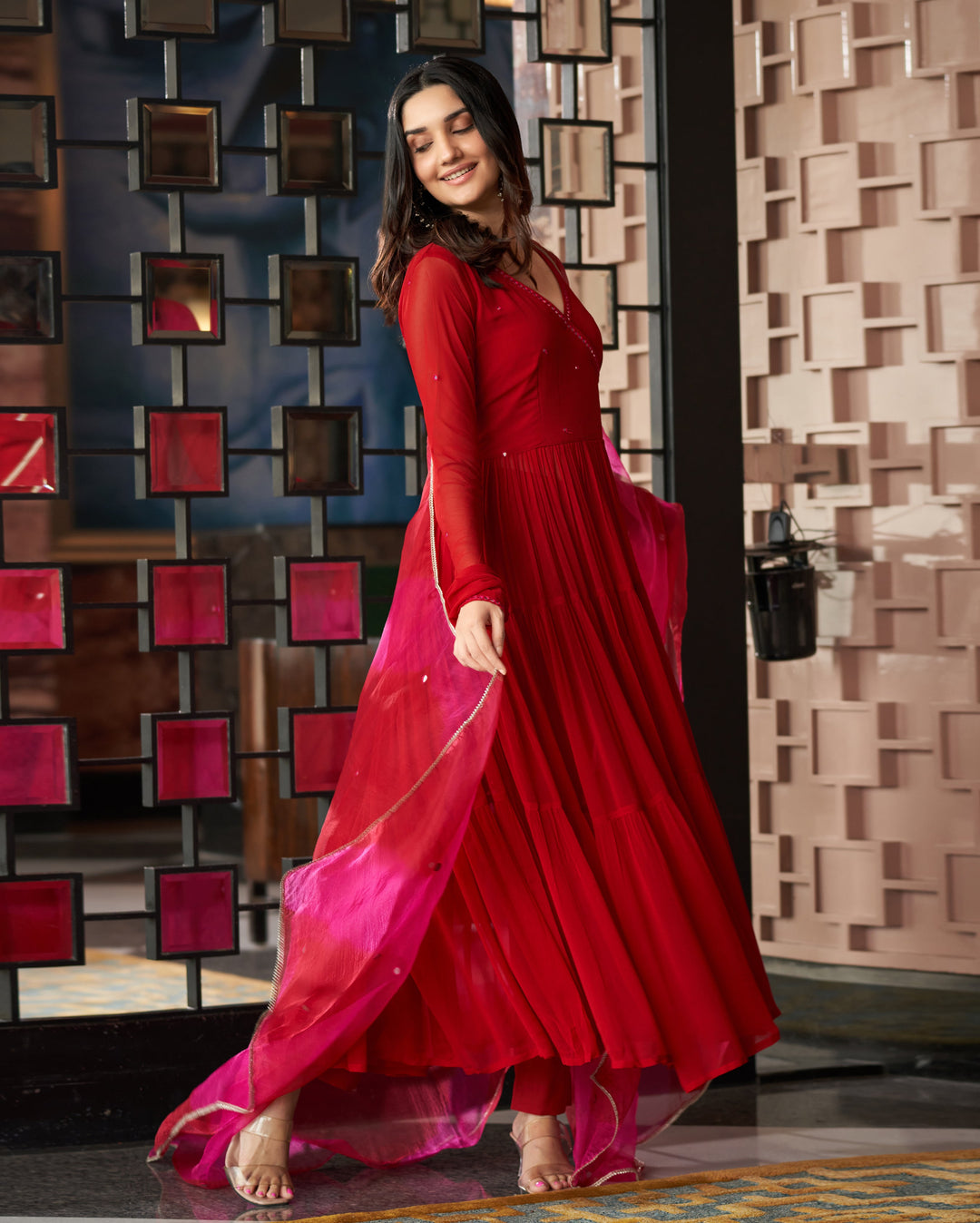 Shop Rajni Red Embroidered Georgette Suit Set for Women Online at Aachho – Aachho.co Shop Rajni Red Embroidered Georgette Suit Set for Women Online at Aachho – Aachho.co