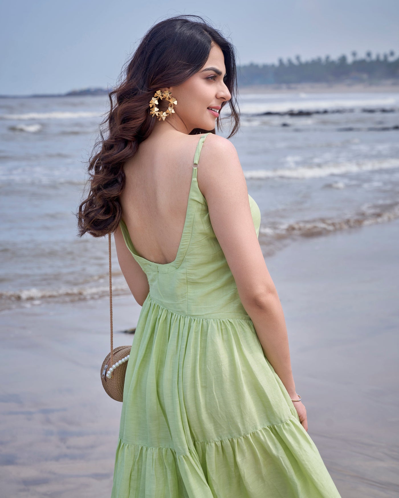 Shop Aviary Green Solid Cotton Dress for Women Online iat Aachho Aachho.co Shop Aviary Green Solid Cotton Dress for Women Online iat Aachho Aachho.co