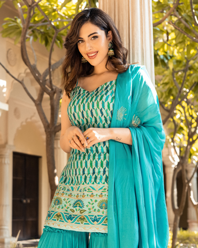 Nazreen Georgette Sharara Set