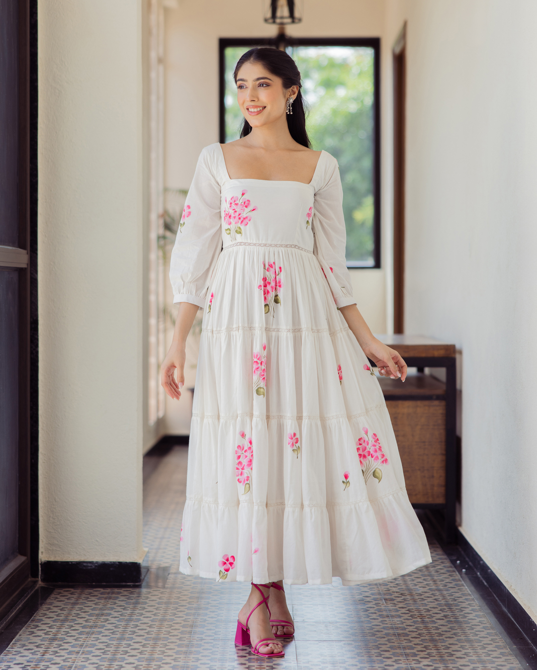 mordenmiss linen dress Heavenly Linen Maxi Dress main image 0